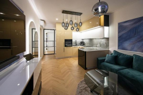 Designový apartmán HEAVEN s krbem a saunou na Pražských Vinohradech